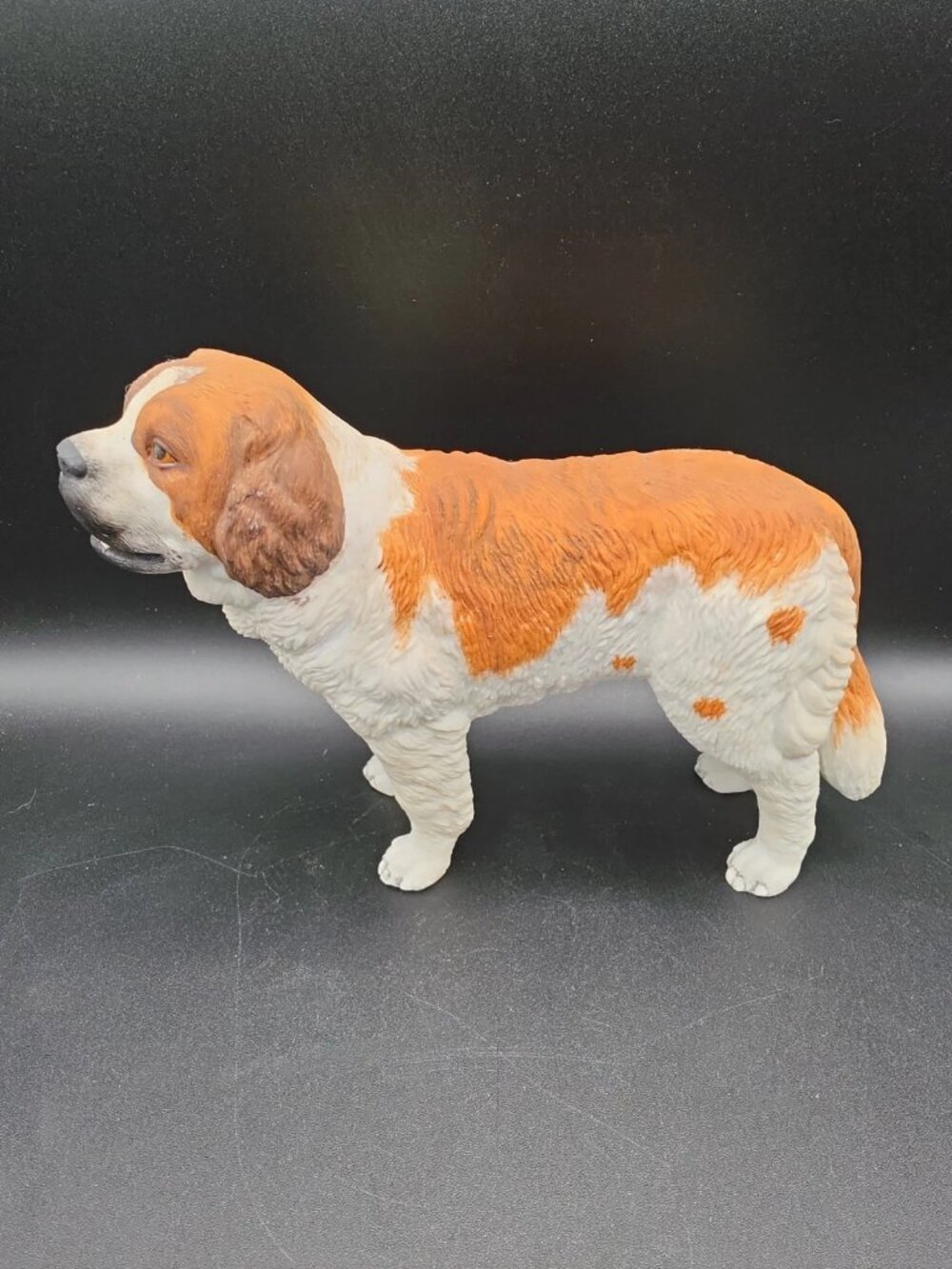 VINTAGE Andrea by Sadek Japan SAINT BERNARD Dog Porcelain Figurine